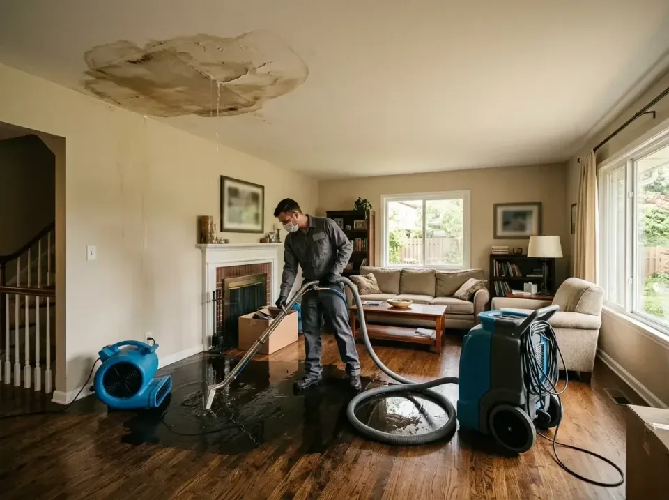 attic-pipe-burst-ceiling-drip-008 — frequently asked questions, Water Damage Restoration & Carpet Care in Venetian Village,…
